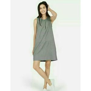 Everlane The Sleeveless Dress in Gray Size Medium